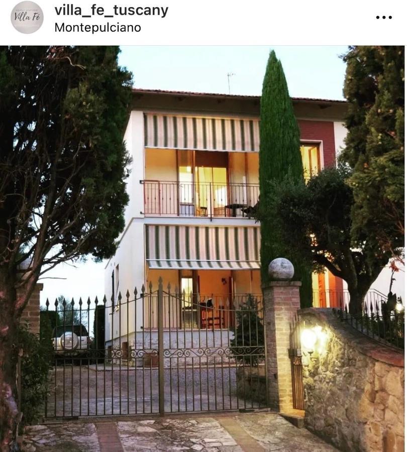 Villa Fè Montepulciano Stazione Extérieur photo